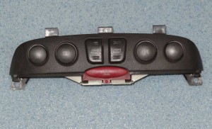 panel awaryjne przyciski do opuszcznia szyb Fiat Punto II  bez city i halogenów