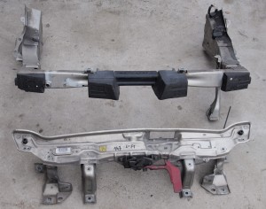pas przedni, wzmocnienie czołowe, zamek, komplet Alfa Romeo 147 lift