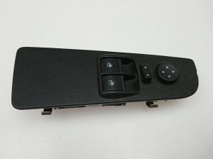 panel przyciski szyb i sterowanie lusterek Fiat Grande Punto - niebieski