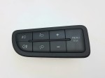 panel, przyciski świateł, menu, halogeny Fiat Grande Punto EVO