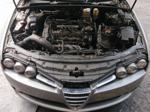 wzmocnienie czołowe górne, pas przedni Alfa Romeo 159 