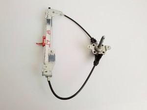 Manualny podnośnik szyby drzwi Fiat Grande Punto lewy tył