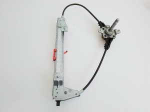Manualny podnośnik szyby drzwi Fiat Grande Punto prawy tył 