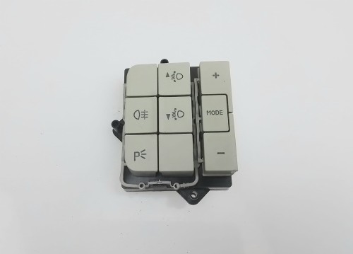 panel regulacji świateł, przycisk halogenów Fiat Idea