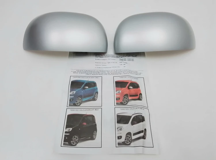 nakładki na lusterka do Fiat Panda III po 2012