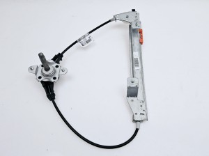 Manualny podnośnik szyby drzwi Fiat Grande Punto prawy tył  Miraglio