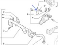 oring uszczelka termostatu Fiat Alfa nowa oryginalna nr kat 71749221