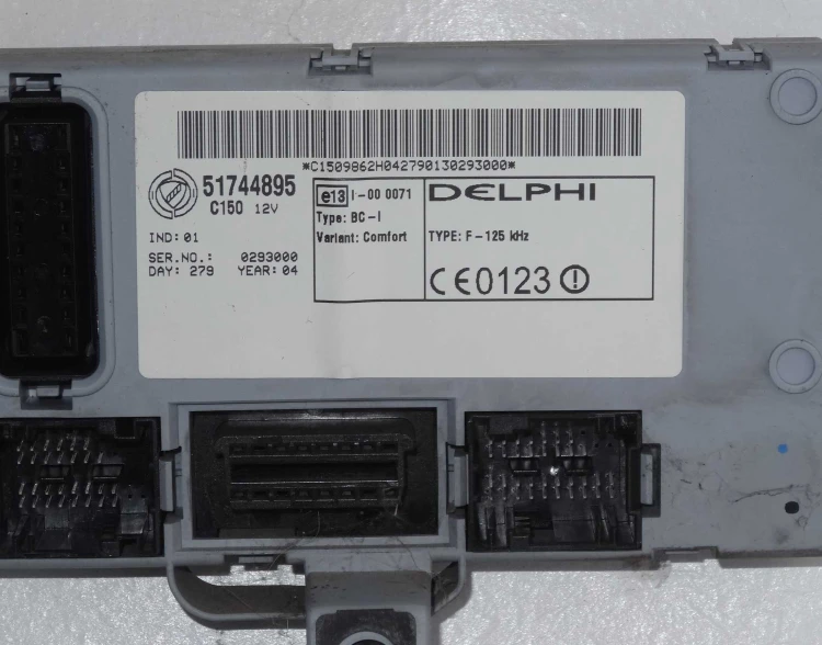 komputer komplet rozruchowy Fiat Punto 2 1,2 8V 1e.JPG