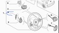 zaślepka kierownicy  Fiat  Jeep  735669856   735702667