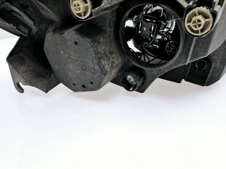 reflektor, lampa przednia Fiat Grande Punto lewy czarny