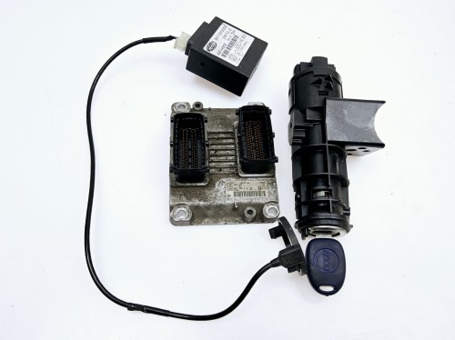 komputer, centralka, immo, kluczyk, komplet Fiat Bravo Brava Marea 1,2 16V 0261206983  0046801990