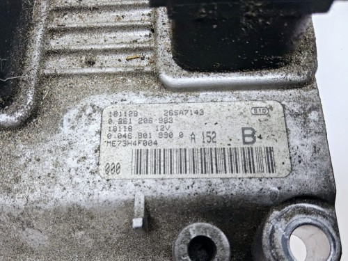 komputer, centralka, immo, kluczyk, komplet Fiat Bravo Brava Marea 1,2 16V 0261206983  0046801990