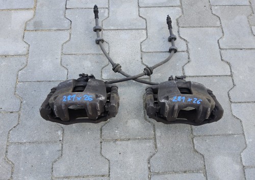 zacisk hamulcowy przedni lewy prawy Lancia Delta 3 1,6 MJTD 281x26