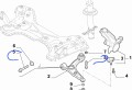 Śruba śruby wahacza Fiat Ducato nowa 1349926080