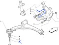 Śruba wahacza Fiat Bravo 2 Stilo Lancia Delta 3 nowa 51795258