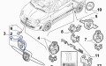 emblemat, znaczek Abarth Fiat 500  - nowy 735496478
