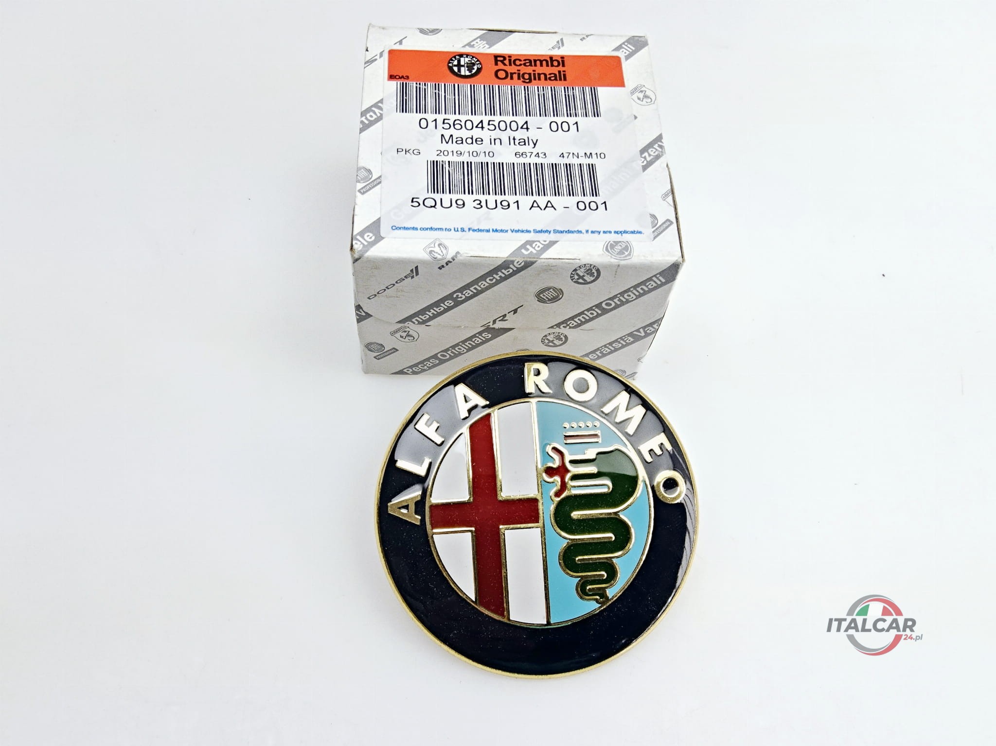 emblemat przód Alfa Romeo 156