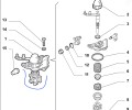 Alfa Romeo 147, 156, Lancia Lybra 1,9 2,4 JTD wybierak skrzyni biegów