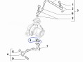 uszczelka przewodu olejowego turbiny  Fiat 500X Jeep nowa 55275678