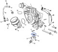 3.0L V6 TURBO DIESEL ENGINE uszczelka przewodu turbiny Jeep Grand Cherokee