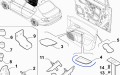 gumka tapicerki drzwi przednich lewa Fiat Tipo- nowa 735631466