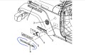 napis naklejka WRANGLER  Jeep  - nowa 5kc80gx9ac