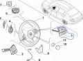 przyciski kierownicy Fiat 500X Tipo- nowe 735687514