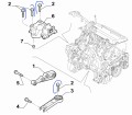 śruba poduszki Fiat Ducato  nowa 1348353080