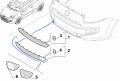 Atrapa, kratka zderzaka Fiat Punto  2012 - nowa  735548595