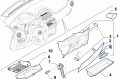 Klamka schowka zamka Fiat  Punto Evo Linea nowa 735506984