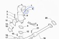 Uszczelka wydechu  Fiat  Alfa Lancia  nowa 51896690