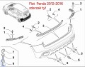 Nakrętka  nitonakrętka Fiat Alfa  - nowa 50506080
