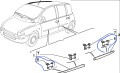 Spinka mocowania listwy ozdobnej  do drzwi Fiat Multipla  nowa   71717421