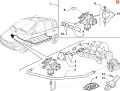 Wkładka elastyczna przewodu paliwa Fiat Multipla, Marea- nowy oryginalny 60656459