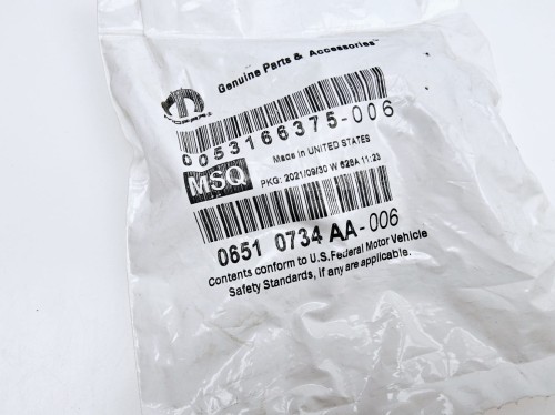 Sworzeń, kołek pasa przedniego Jeep  nowa 06510734aa