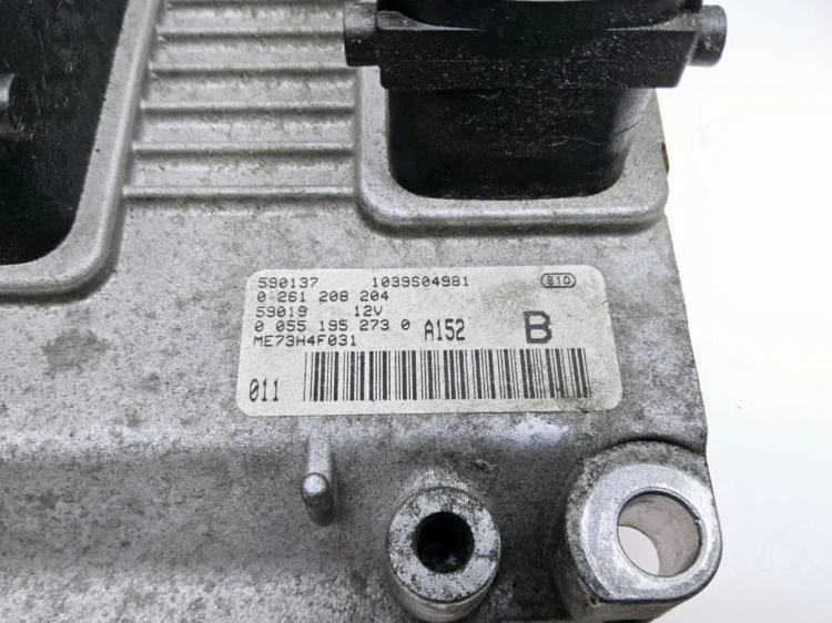 komputer, centralka, stacyjka, BSI, komplet Fiat Stilo 1,4 16V 0261208204 55195273