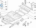 Sworzeń podłogi Fiat  Ducato- nowa 51769615