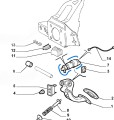 Czujnik włącznik świateł stop Fiat Alfa Romeo nowy 46752843