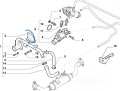 Uszczelka kolektora wody Fiat Alfa nowa 55212675