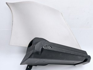 osłona mocowania półki tył Fiat Grande Punto  - prawa 735335666