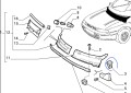 Nowa  spinka podszybia  Fiat Bravo Marea 46459200