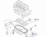 korek spustowy miski oleju Fiat  Alfa Lancia  silnik 1,3- nowy  46823509