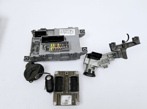 komplet komputer, stacyjka, kluczyk, centralka BSI Fiat Grande Punto 1,2 typ: IAW 5SF3.M1 51847326