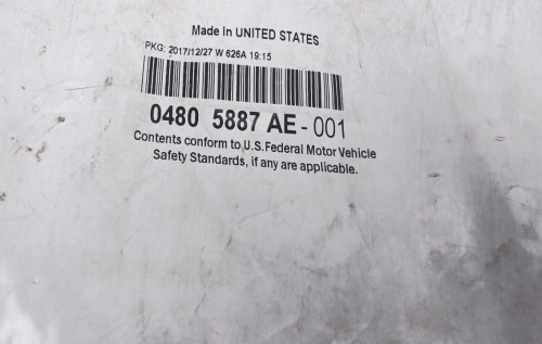 Chrysler  04805887AE