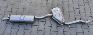 tłumik środkowy i końcowy Fiat Tipo