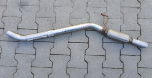 rura wydechowa, plecionka Fiat Panda 0,9