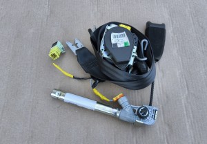 pasy bezpieczeństwa napinacze prawy Fiat  Punto Evo wersja 5-drzwiowa  618197700