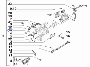 oring uszczelka  Fiat Alfa Lancia  - nowa 71753784