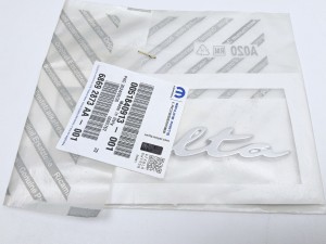 emblemat, znaczek tył napis Delta  Lancia Delta  - nowy 51840913