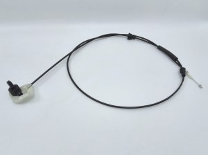 Rączka, podstawa z linką maski Fiat Grande Punto Alfa Mito - nowy 52095654 (1)